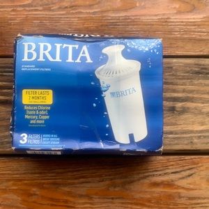 Brita Replacement Filters. 3 filters. New